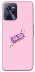Чехол itsPrint Simple pink money для Realme C35