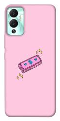 Чехол itsPrint Simple pink money для Infinix Hot 12 Play