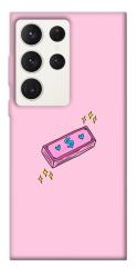 Чехол itsPrint Simple pink money для Samsung Galaxy S23 Ultra