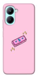 Чехол itsPrint Simple pink money для Realme C33