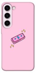 Чехол itsPrint Simple pink money для Samsung Galaxy S23+