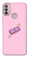 Чехол itsPrint Simple pink money для Motorola Moto E40