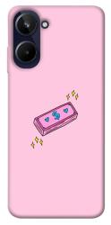 Чехол itsPrint Simple pink money для Realme 10 4G