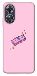 Чехол itsPrint Simple pink money для Oppo A17