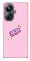 Чехол itsPrint Simple pink money для Realme 10 Pro+