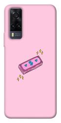Чехол itsPrint Simple pink money для Vivo Y31