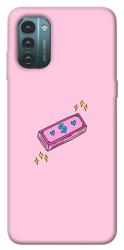 Чехол itsPrint Simple pink money для Nokia G21