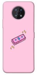 Чехол itsPrint Simple pink money для Nokia G50