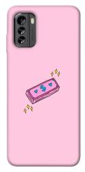 Чехол itsPrint Simple pink money для Nokia G60