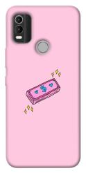 Чехол itsPrint Simple pink money для Nokia C21 Plus