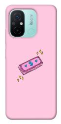 Чехол itsPrint Simple pink money для Xiaomi Redmi 12C