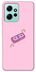 Чехол itsPrint Simple pink money для Xiaomi Redmi Note 12 4G