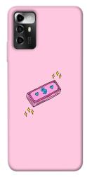 Чехол itsPrint Simple pink money для ZTE Blade A72