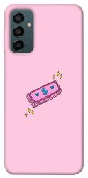 Чехол itsPrint Simple pink money для Samsung Galaxy M34 5G