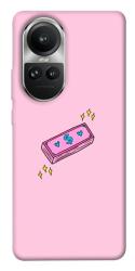 Чехол itsPrint Simple pink money для Oppo Reno 10