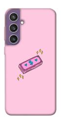 Чехол itsPrint Simple pink money для Samsung Galaxy S23 FE