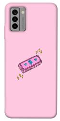 Чехол itsPrint Simple pink money для Nokia G22