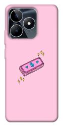 Чехол itsPrint Simple pink money для Realme C53