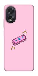 Чехол itsPrint Simple pink money для Oppo A38