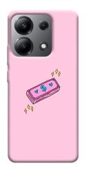 Чехол itsPrint Simple pink money для Xiaomi Redmi Note 13 4G