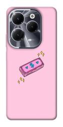 Чехол itsPrint Simple pink money для Infinix Hot 40