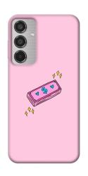 Чехол itsPrint Simple pink money для Samsung Galaxy M35 5G