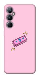 Чехол itsPrint Simple pink money для Realme C65 4G