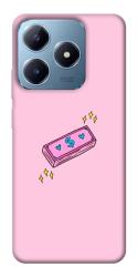 Чехол itsPrint Simple pink money для Realme C63 4G