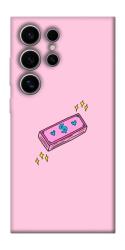 Чехол itsPrint Simple pink money для Samsung Galaxy S25 Ultra