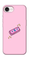 Чехол itsPrint Simple pink money для Apple iPhone 16e (6.1")