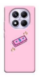 Чехол itsPrint Simple pink money для Xiaomi Poco X7