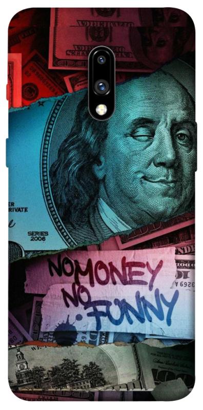 Чехол itsPrint No money no funny для OnePlus 7, деньги, купить оптом с доставкой