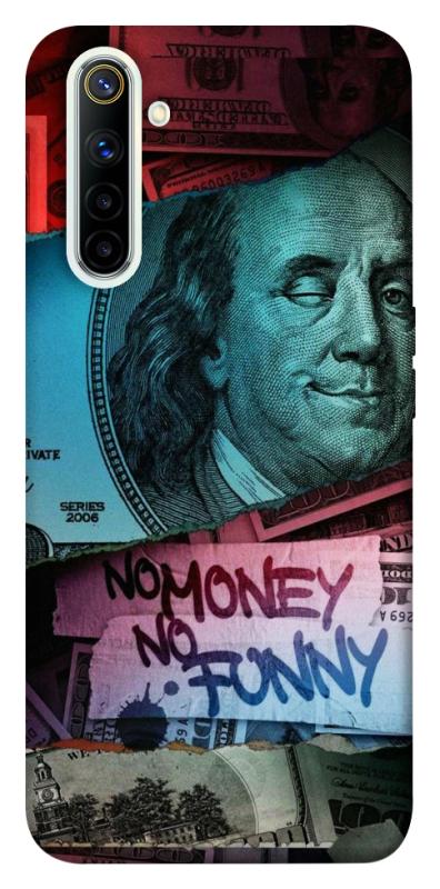 Чехол itsPrint No money no funny для Realme 6, деньги, купить оптом с доставкой
