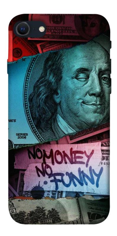 Чехол itsPrint No money no funny для Apple iPhone SE (2020), деньги, купить оптом с доставкой