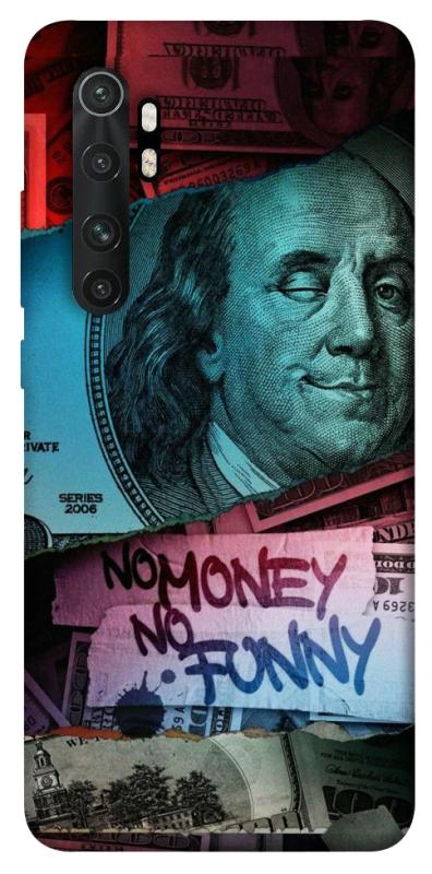 Чехол itsPrint No money no funny для Xiaomi Mi Note 10 Lite, деньги, купить оптом с доставкой