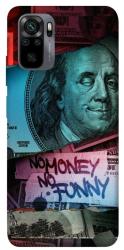 Чехол itsPrint No money no funny для Xiaomi Redmi Note 10 / Note 10s