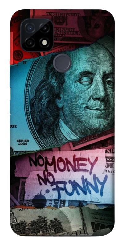 Чехол itsPrint No money no funny для Realme C21Y, деньги, купить оптом с доставкой