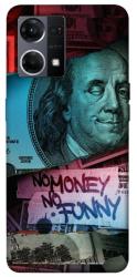 Чехол itsPrint No money no funny для Oppo Reno 7 4G