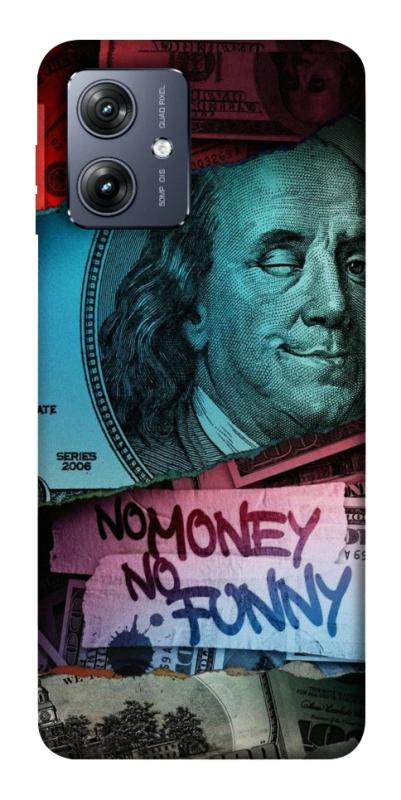 Чехол itsPrint No money no funny для Motorola Moto G54, деньги, купить оптом с доставкой