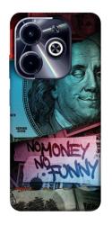 Чехол itsPrint No money no funny для Infinix Hot 40i