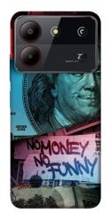 Чехол itsPrint No money no funny для ZTE Blade A54 4G