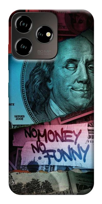 Чехол itsPrint No money no funny для ZTE Blade V50 Desing 4G, деньги, купить оптом с доставкой