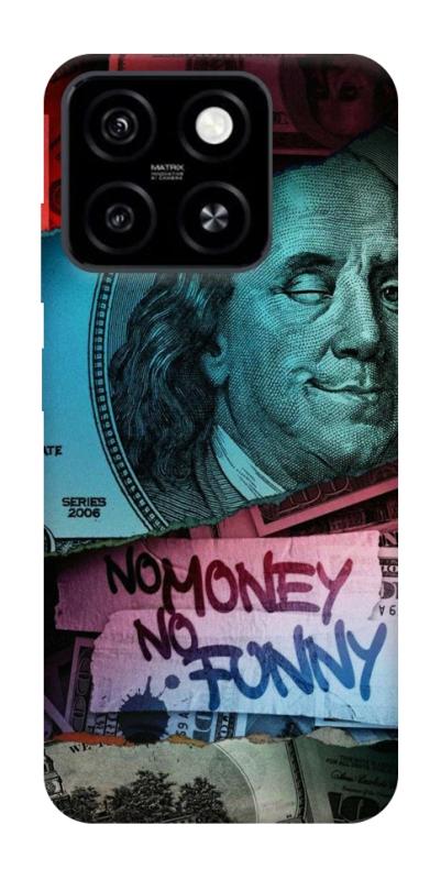 Чехол itsPrint No money no funny для ZTE Blade A55 4G, деньги, купить оптом с доставкой