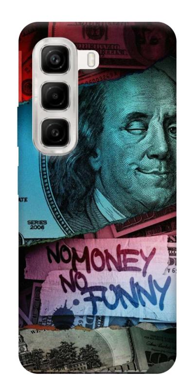 Чехол itsPrint No money no funny для Infinix Hot 50 4G, деньги, купить оптом с доставкой