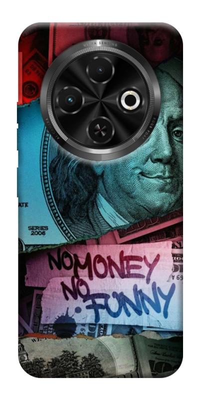 Чохол itsPrint No money no funny для TECNO Spark 30C, гроші, купити оптом з доставкою