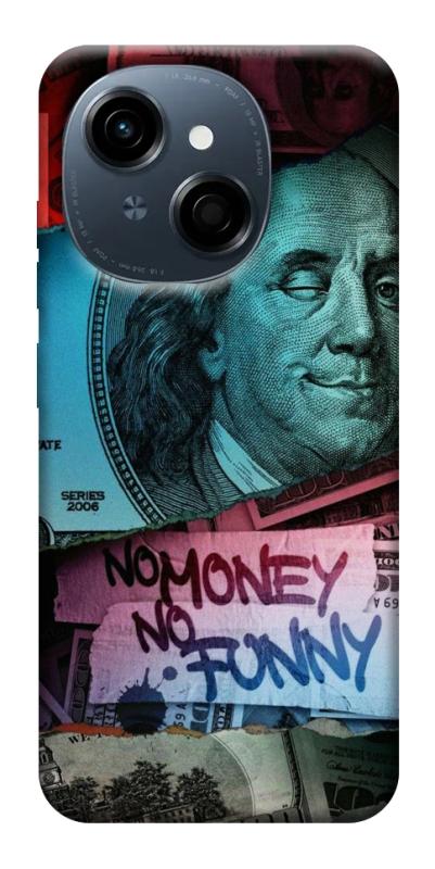 Чехол itsPrint No money no funny для TECNO Spark Go 1, деньги, купить оптом с доставкой