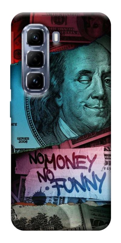 Чехол itsPrint No money no funny для Infinix Hot 50 Pro, деньги, купить оптом с доставкой