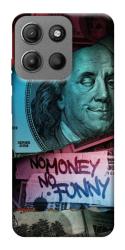 Чехол itsPrint No money no funny для Motorola Moto G15 4G