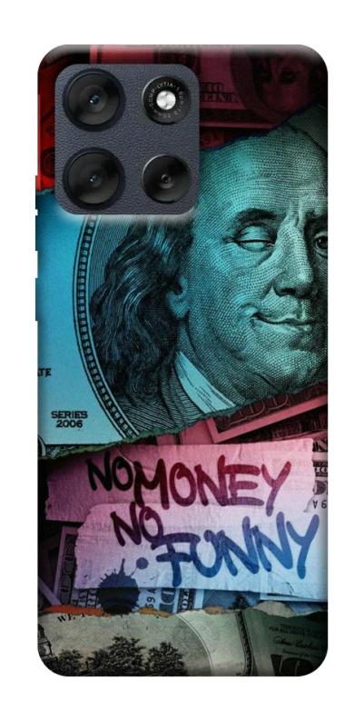 Чехол itsPrint No money no funny для Motorola Moto G56 5G, деньги, купить оптом с доставкой