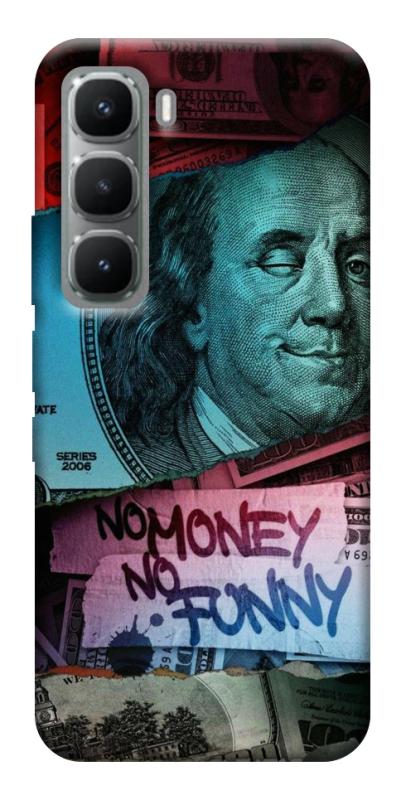 Чехол itsPrint No money no funny для Infinix Hot 60 Pro, деньги, купить оптом с доставкой